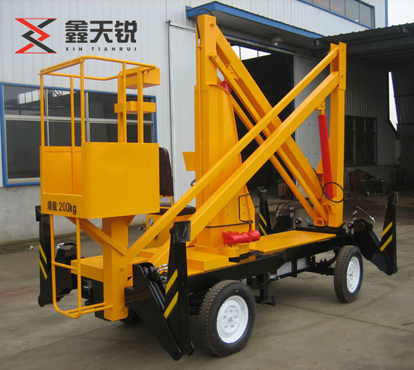 黑河曲臂式高空作业车